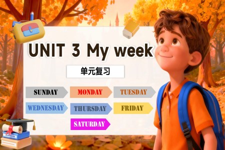 Unit 3 My week(复习课件)四年级上册译林版三起新教材ppt课件含知识清单