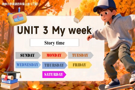 Unit 3 第2课时 Story time（教学课件）四年级上册译林版三起新教材ppt课件含教案