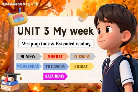 Unit 3 第3课时 Wrap-up time&Extended reading（教学课件）四年级上册译林版三起新教材ppt课件含教案