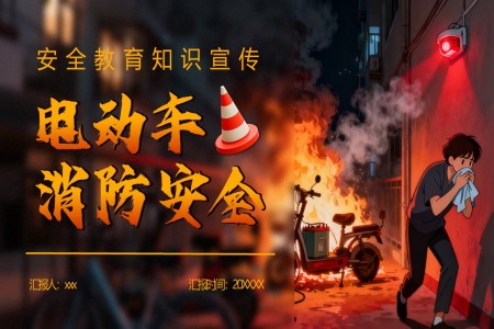 電動車消防安全PPT課件含講稿