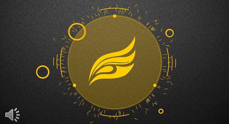 质感磨砂线条动画风格工作汇报总结PPT模板