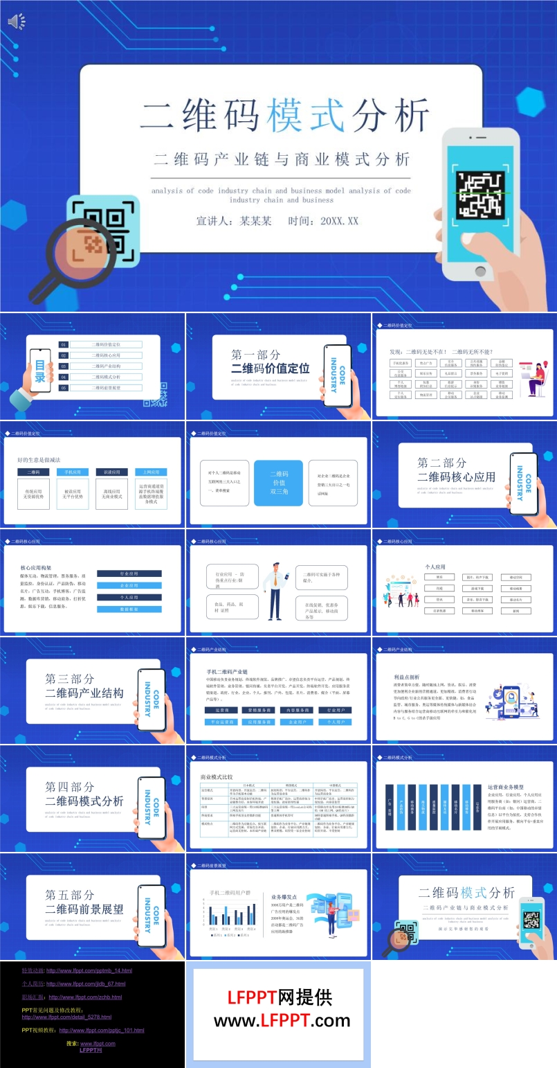 二維碼產(chǎn)業(yè)鏈與商業(yè)模式分析動(dòng)態(tài)PPT