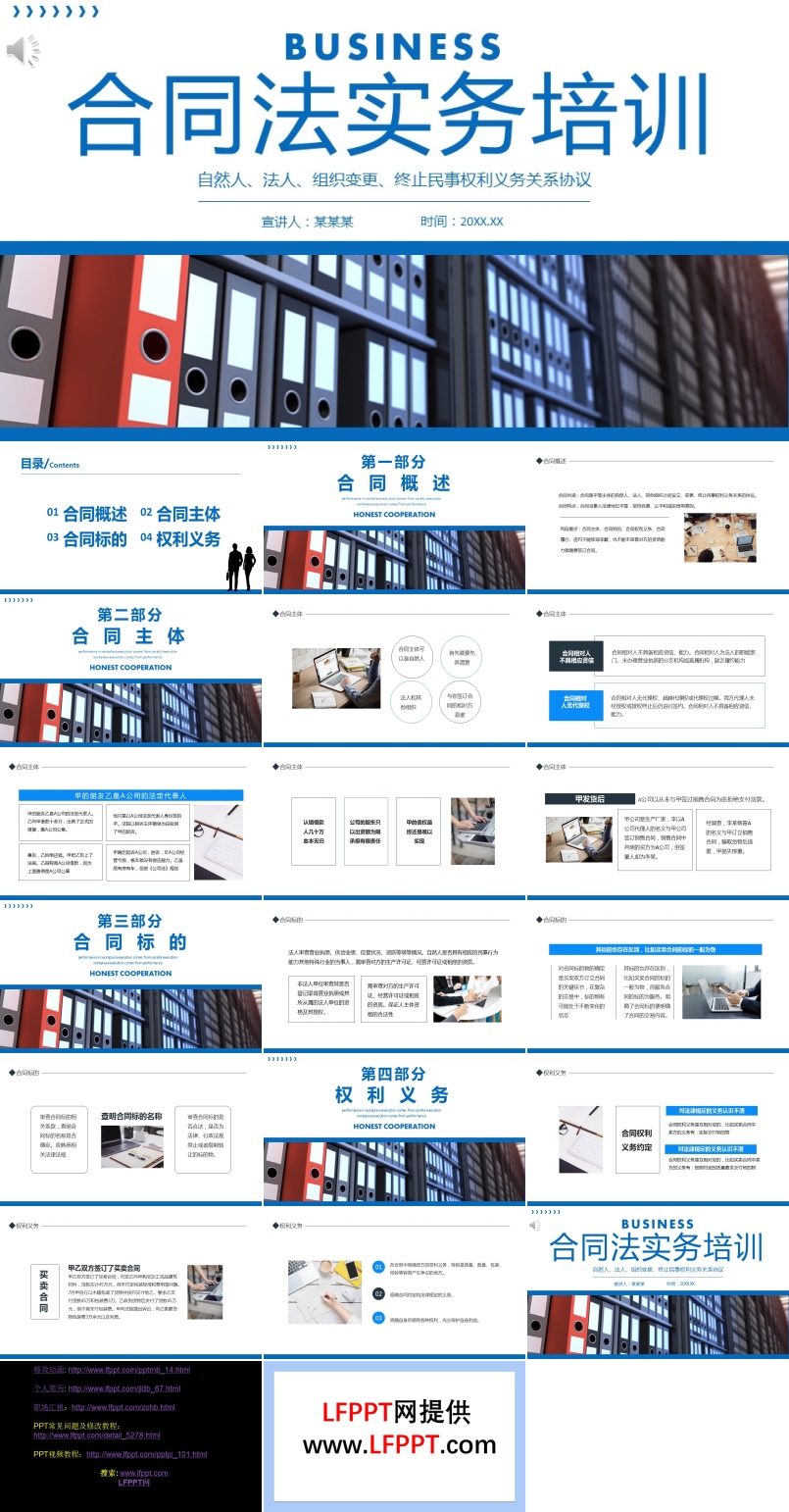合同法实务培训课件PPT