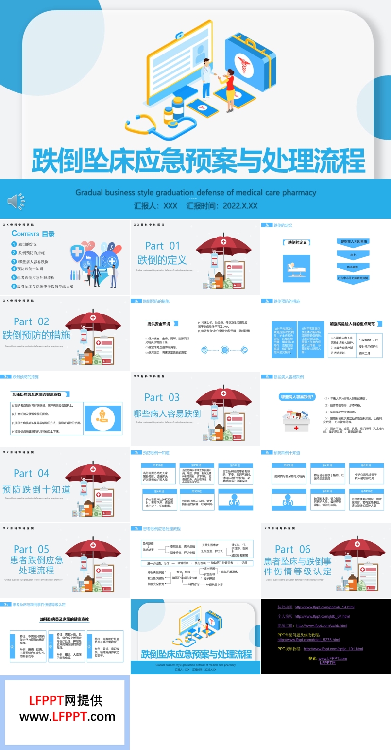 跌倒墜床應(yīng)急預(yù)案與處理流程PPT