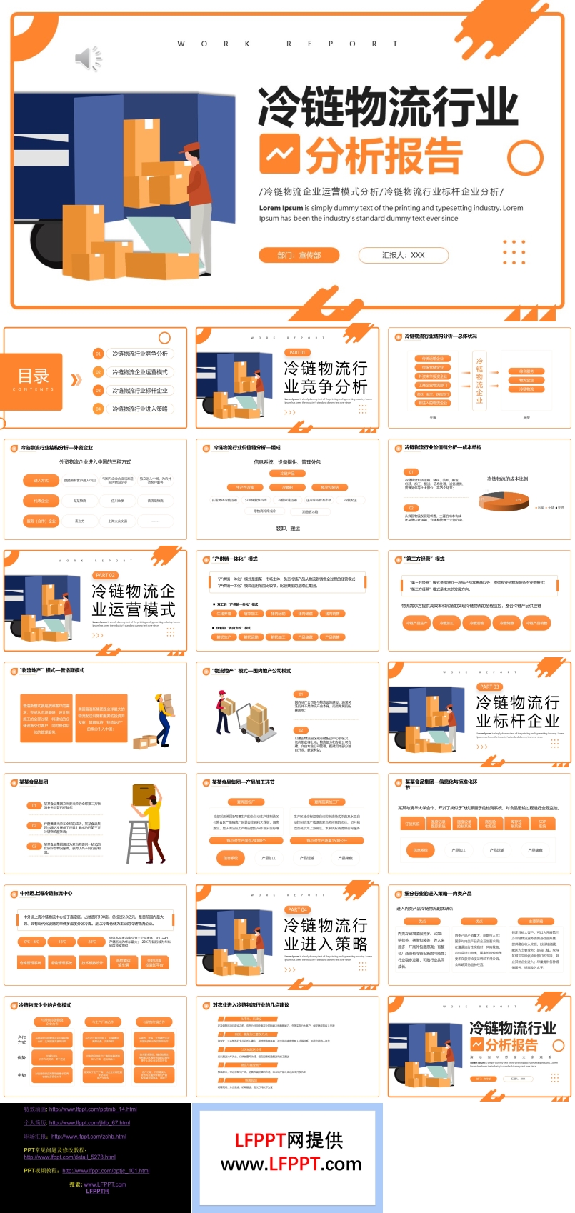 冷鏈物流行業(yè)分析報(bào)告PPT