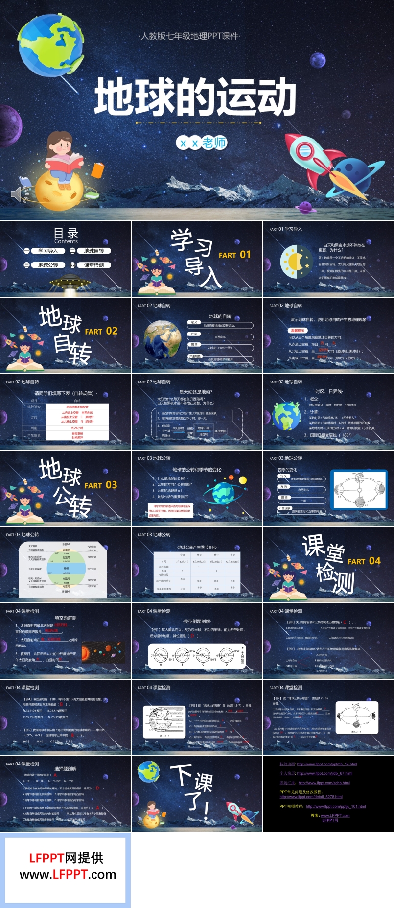 地球的運(yùn)動(dòng)地理課件PPT