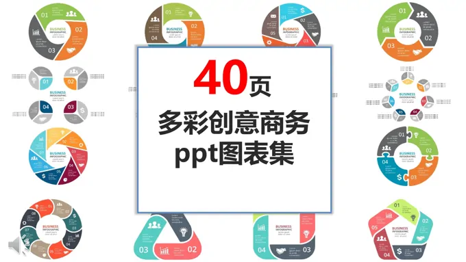 PPT素材图表合集