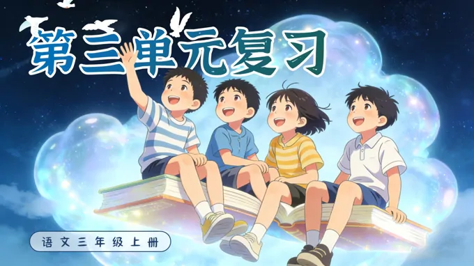 五年級上冊第三單元復習ppt課件