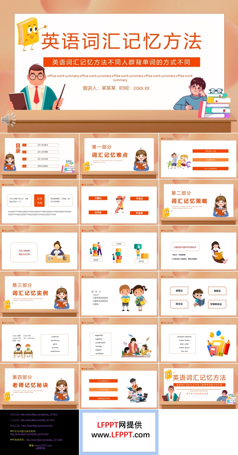 英語詞匯記憶方法PPT課件