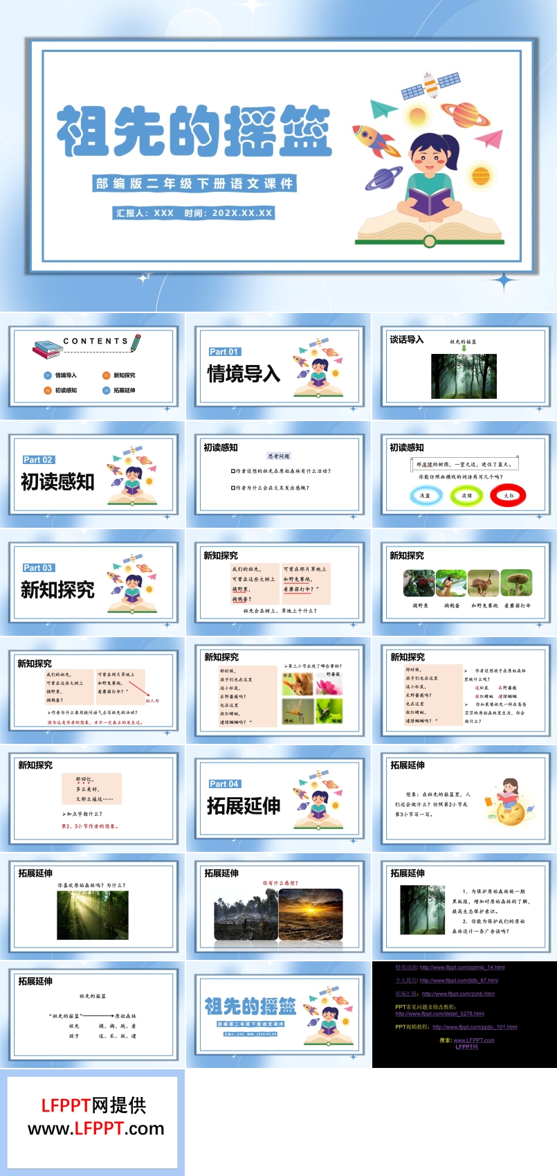 祖先的摇篮PPT课件