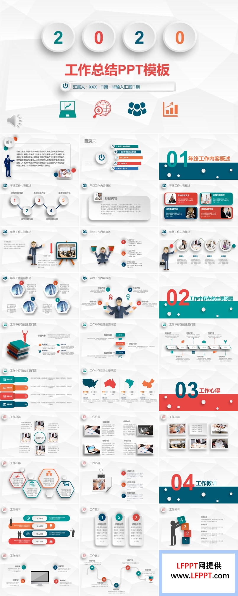 微粒體工作總結(jié)匯報(bào)PPT模板