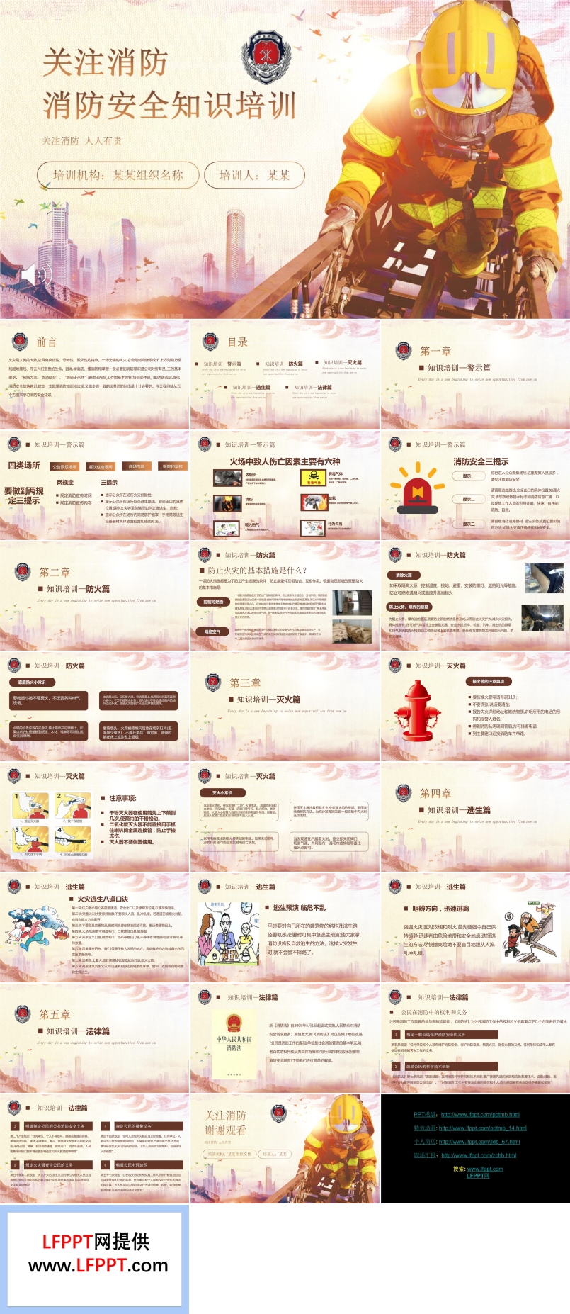 消防安全知识培训PPT课件