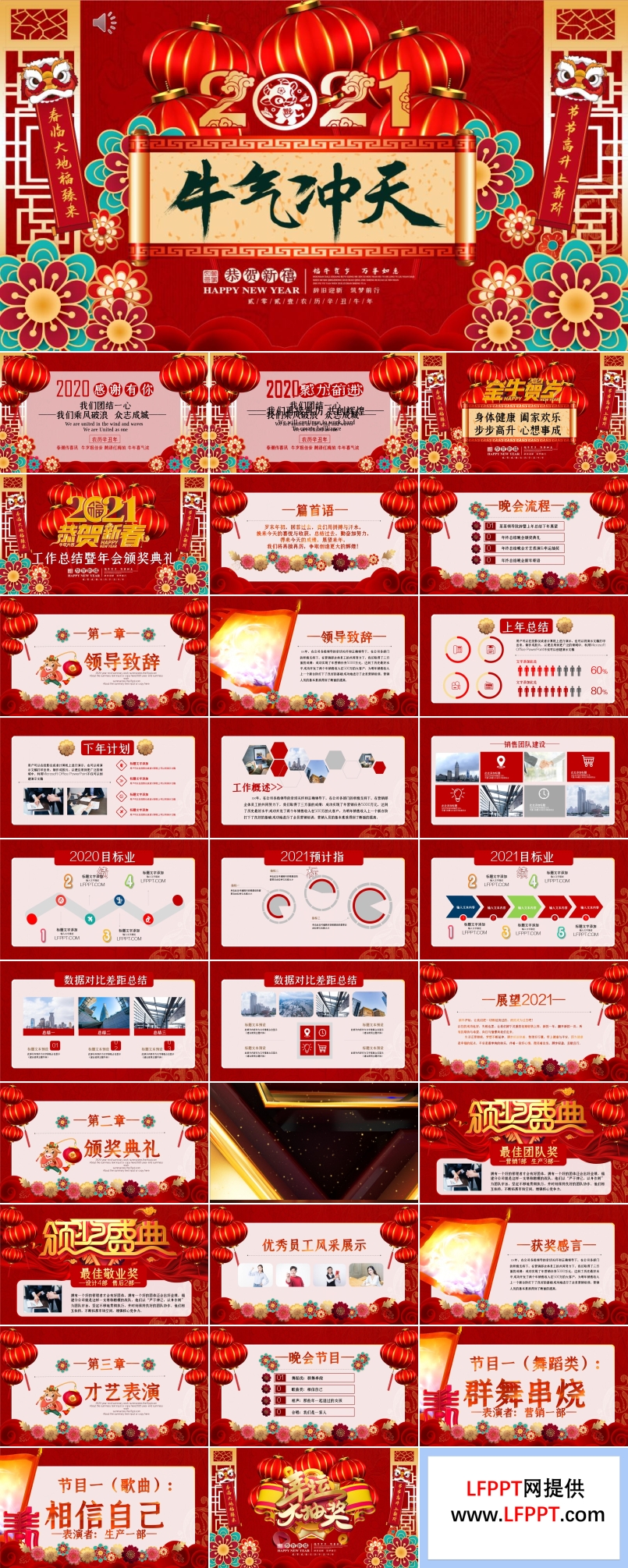 2021工作總結(jié)暨年會(huì)頒獎(jiǎng)典禮PPT