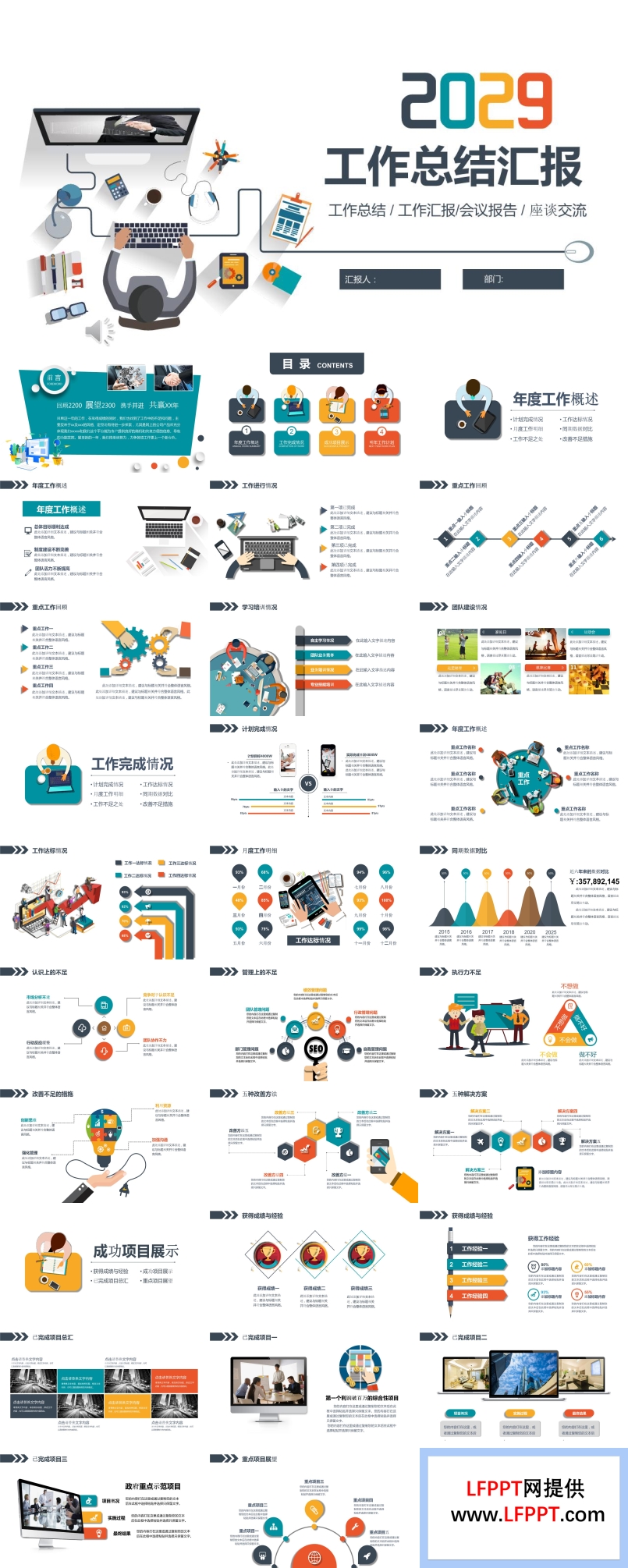 都市商務(wù)風格PPT模板