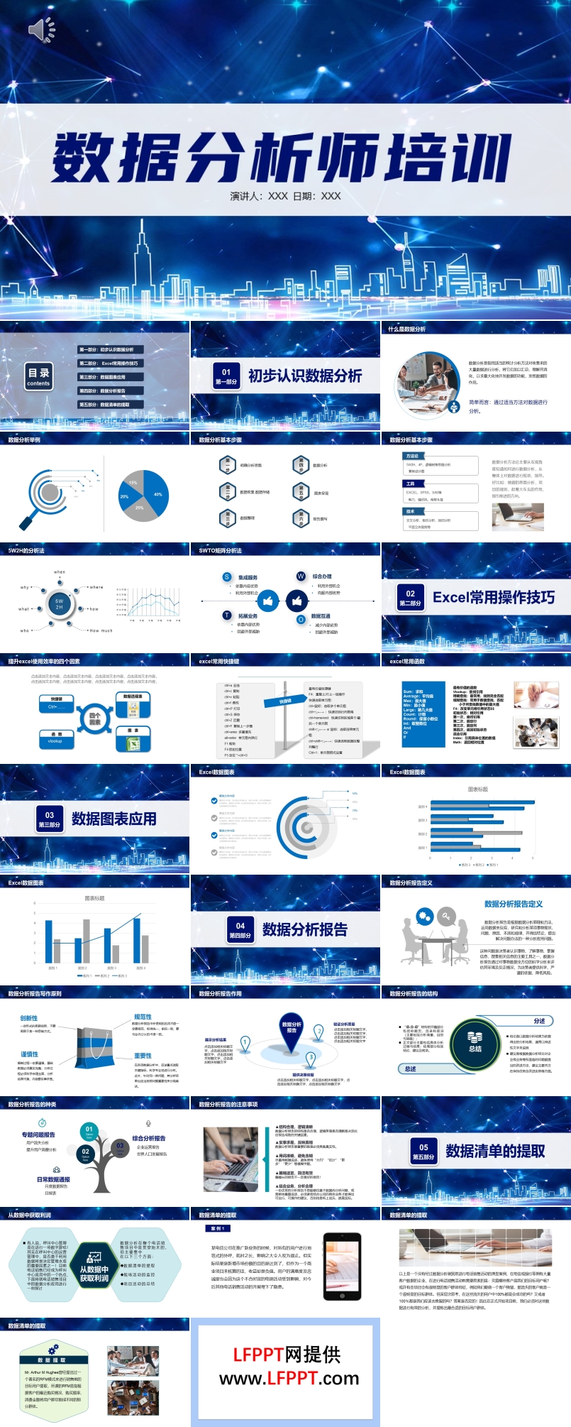 数据分析师培训PPT课件