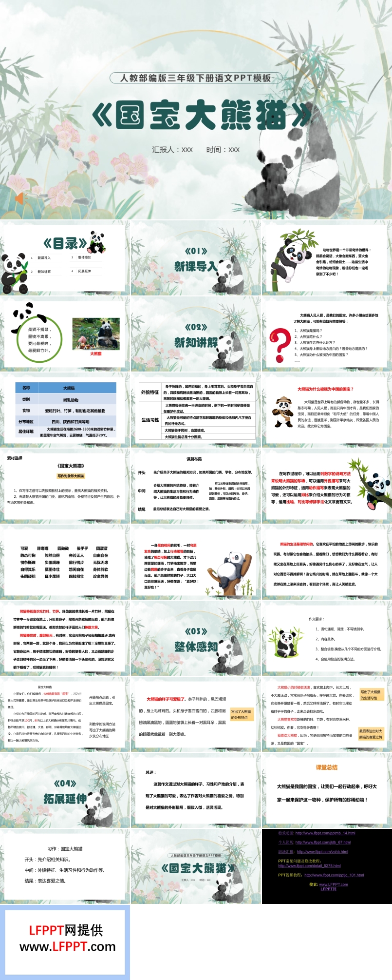 國寶大熊貓PPT課件