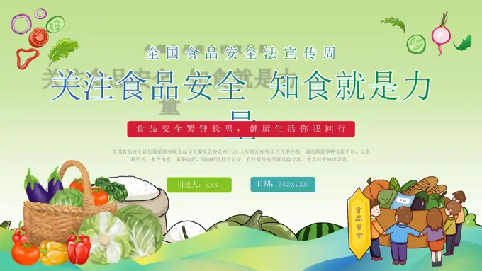 全国食品安全宣传周ppt课件-30页-大小6M