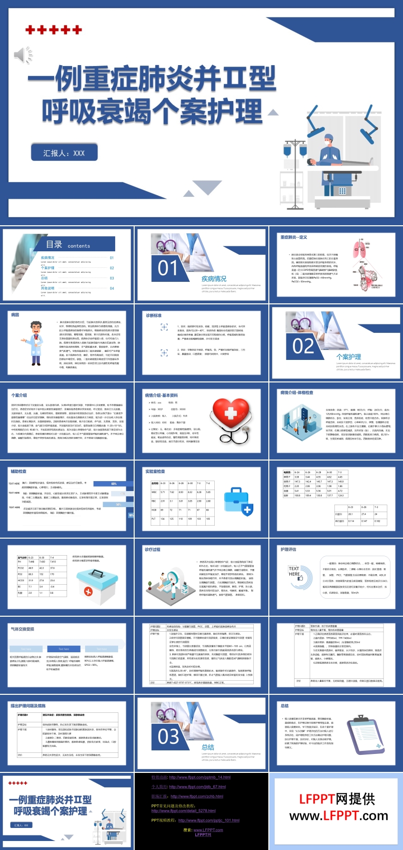 一例重癥肺炎并II型呼吸衰竭個案護理PPT