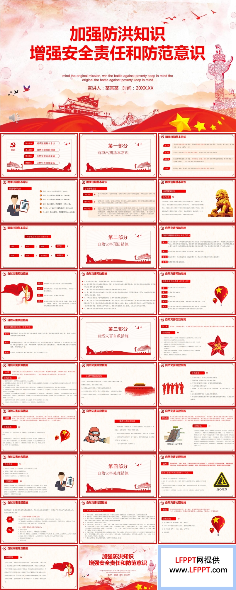 加強(qiáng)防洪知識(shí)增強(qiáng)安全責(zé)任和防范意識(shí)PPT