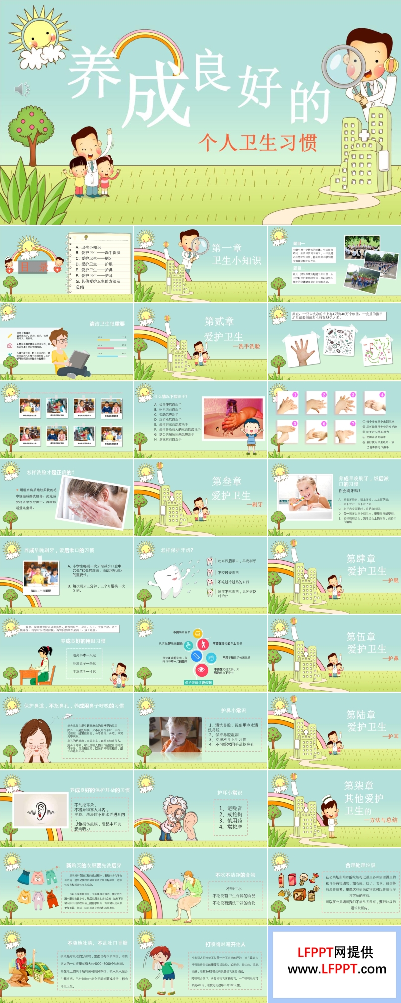 養(yǎng)成良好的個(gè)人衛(wèi)生習(xí)慣PPT課件