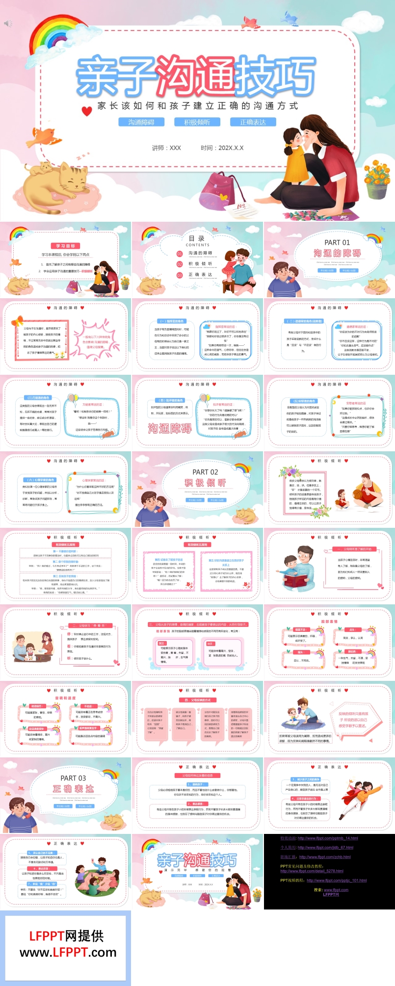 親子溝通技巧PPT