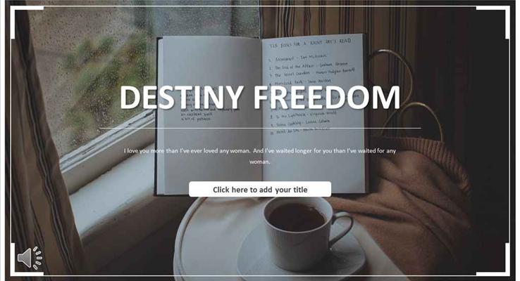 欧美文艺风格工作计划策划规划PPT模板