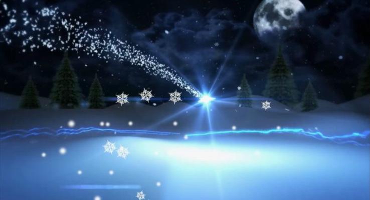 高端圣诞节祝福贺卡PPT模板