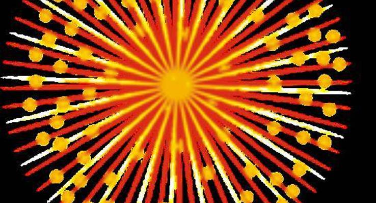 如何用PPT制作烟花动画