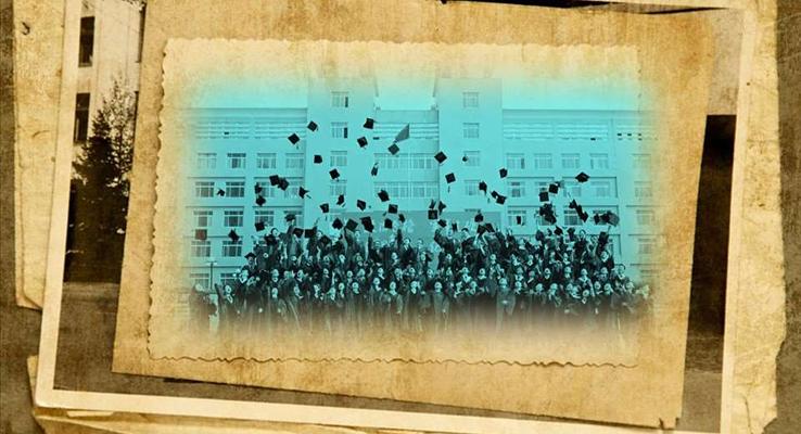 小清新风同学会PPT模板