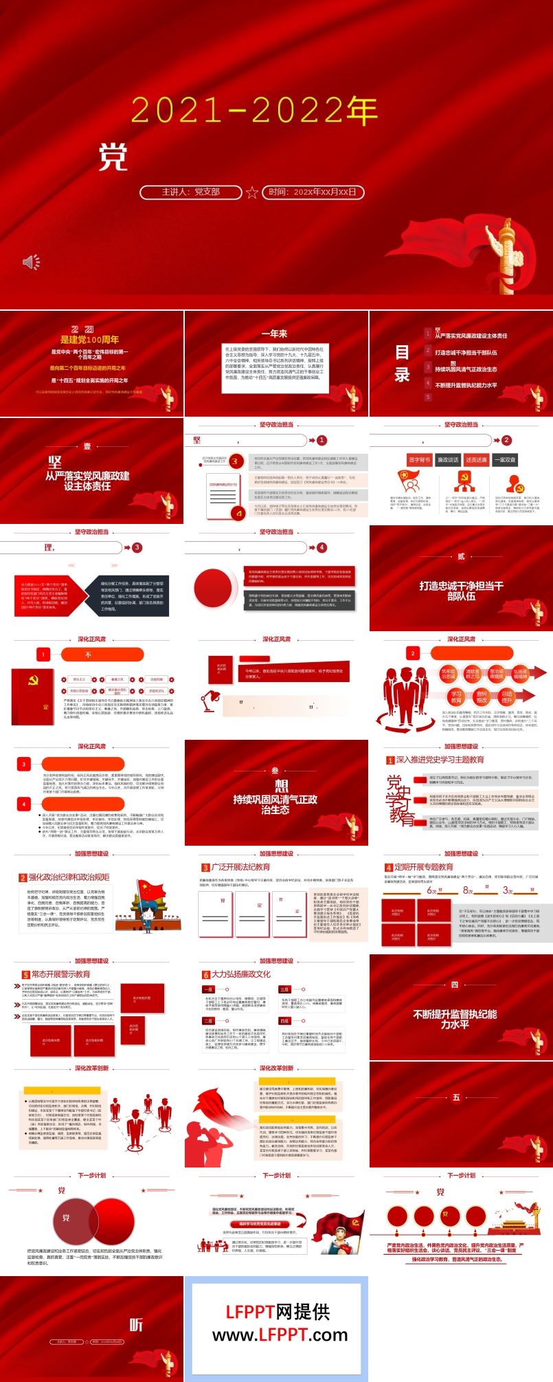 党风廉政建设主体责任情况报告PPT