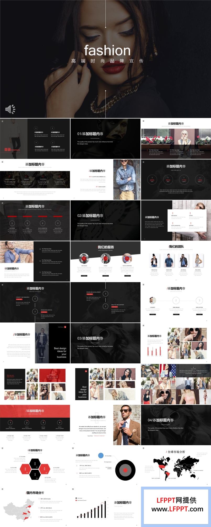 時(shí)尚品牌宣傳推廣PPT模板