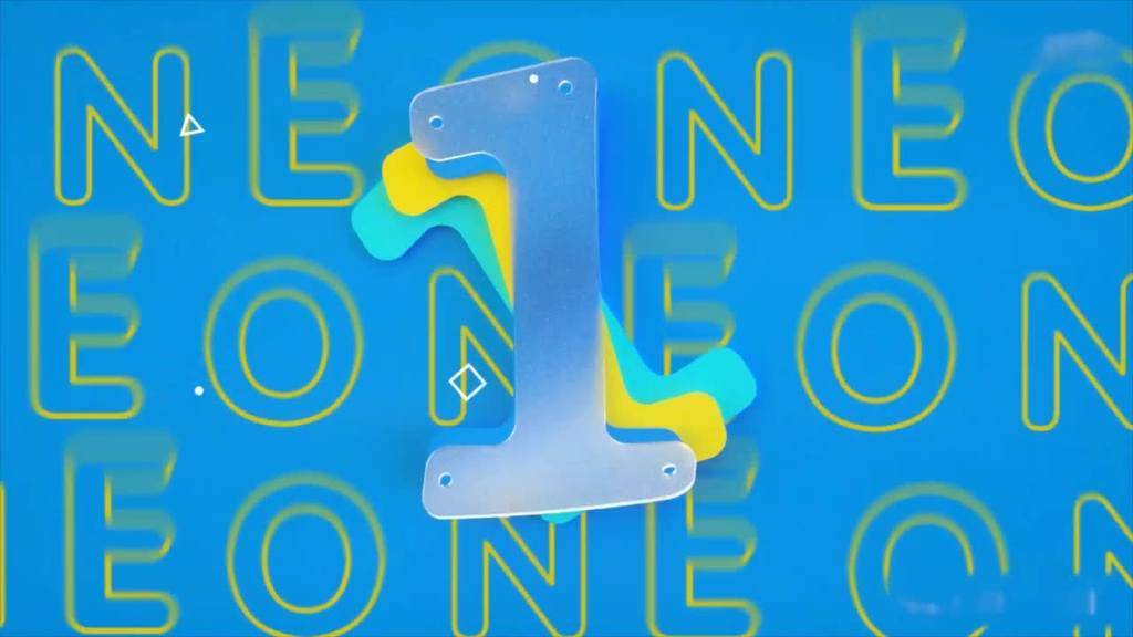 二次元倒计时创意开场动画PPT模板