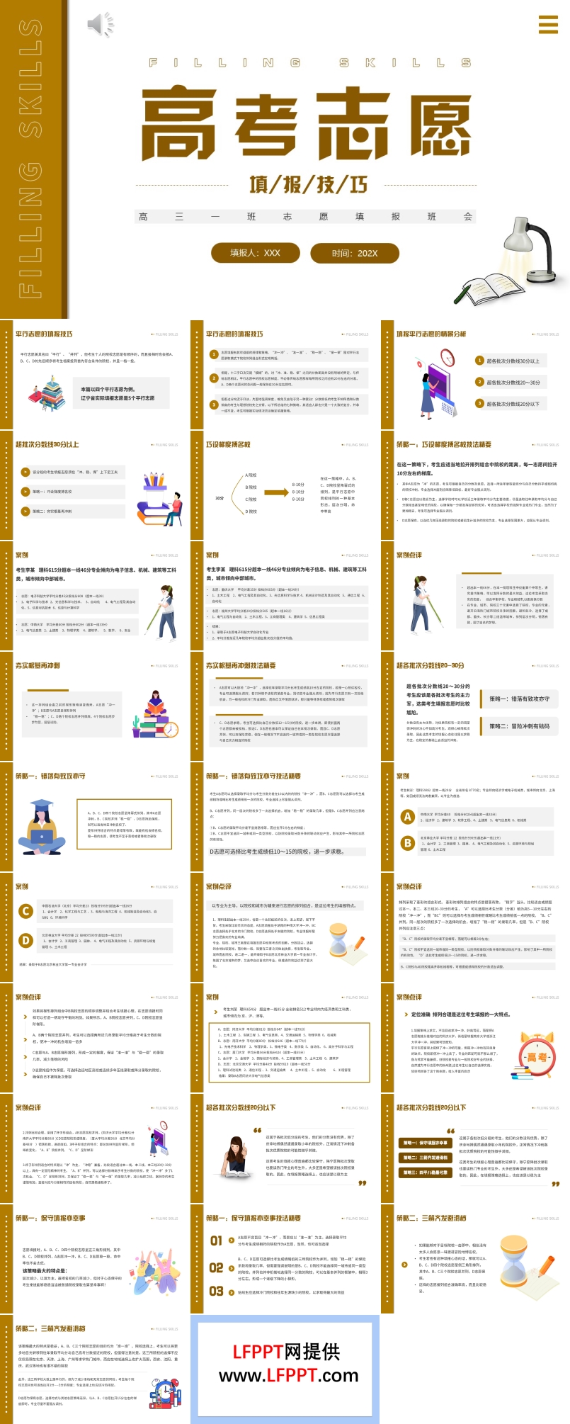 高考志愿填報技巧培訓課件PPT