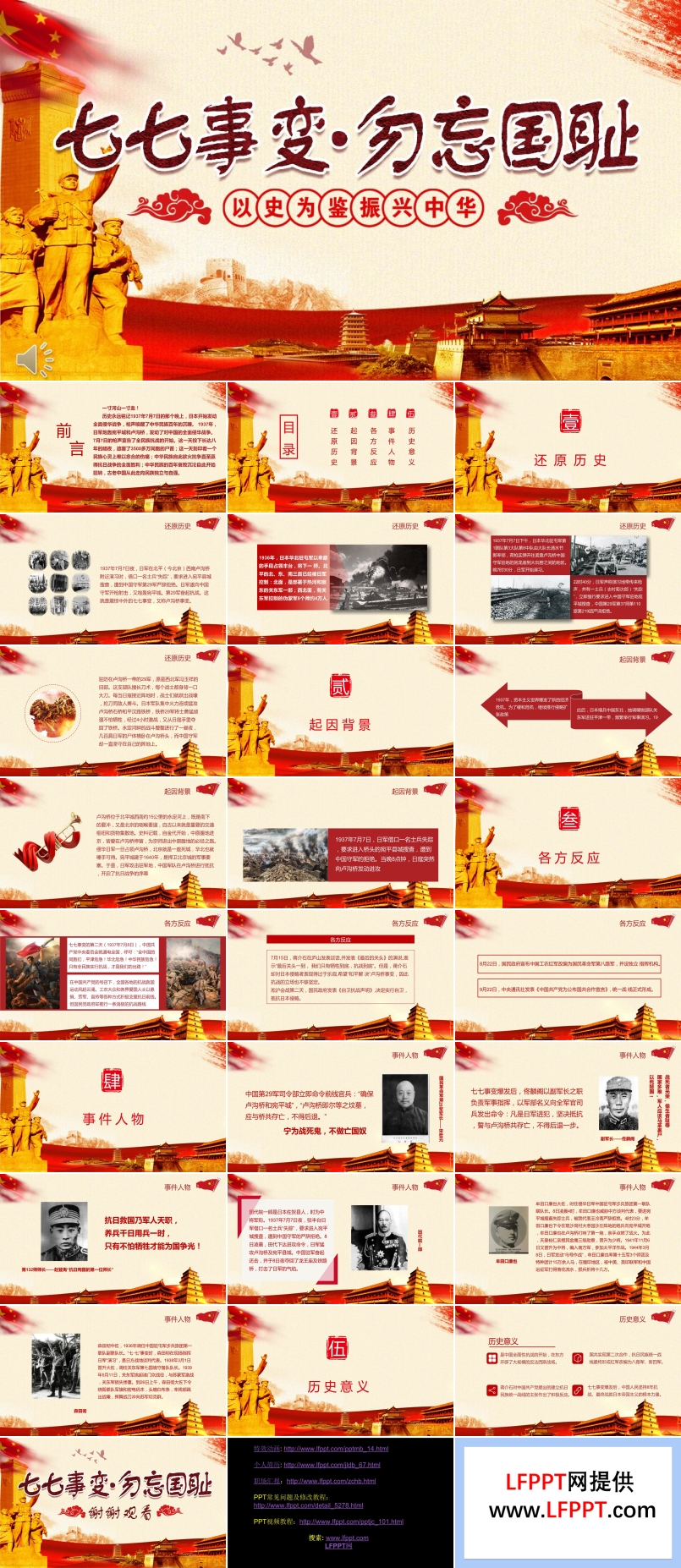 七七卢沟桥事变ppt