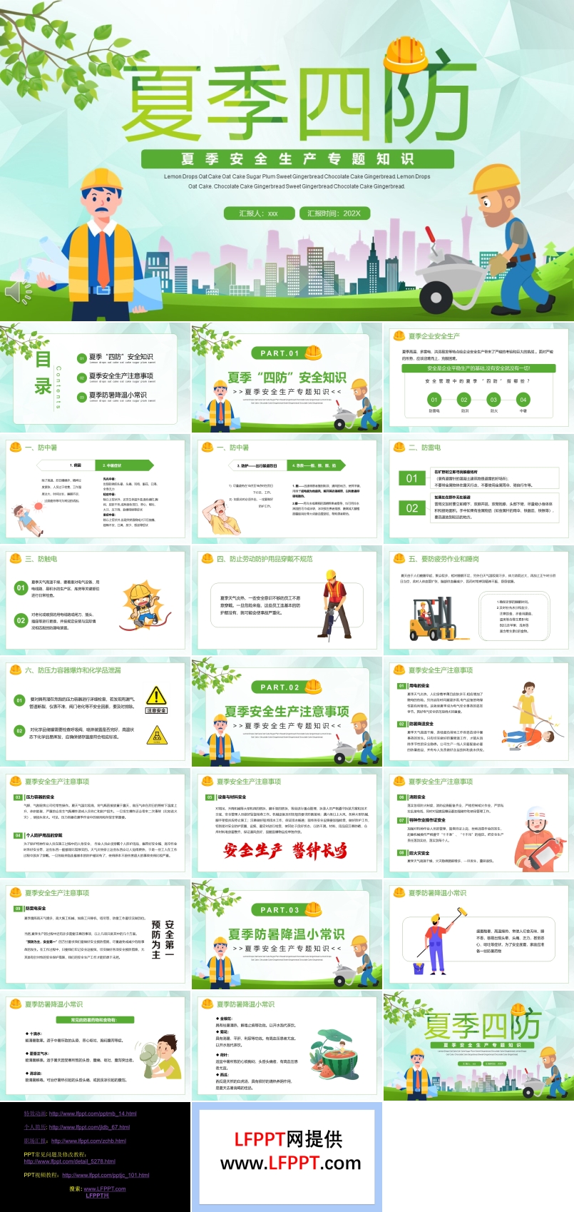 夏季四防安全生產(chǎn)知識(shí)PPT課件