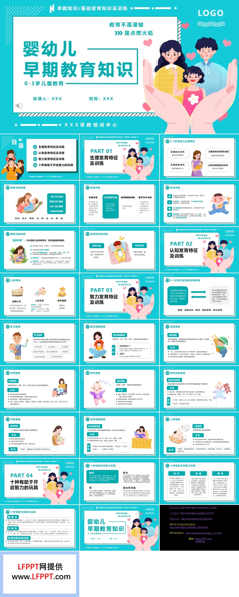 婴幼儿早教ppt课件