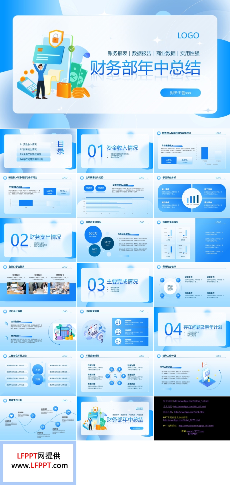 財務(wù)部年中總結(jié)PPT