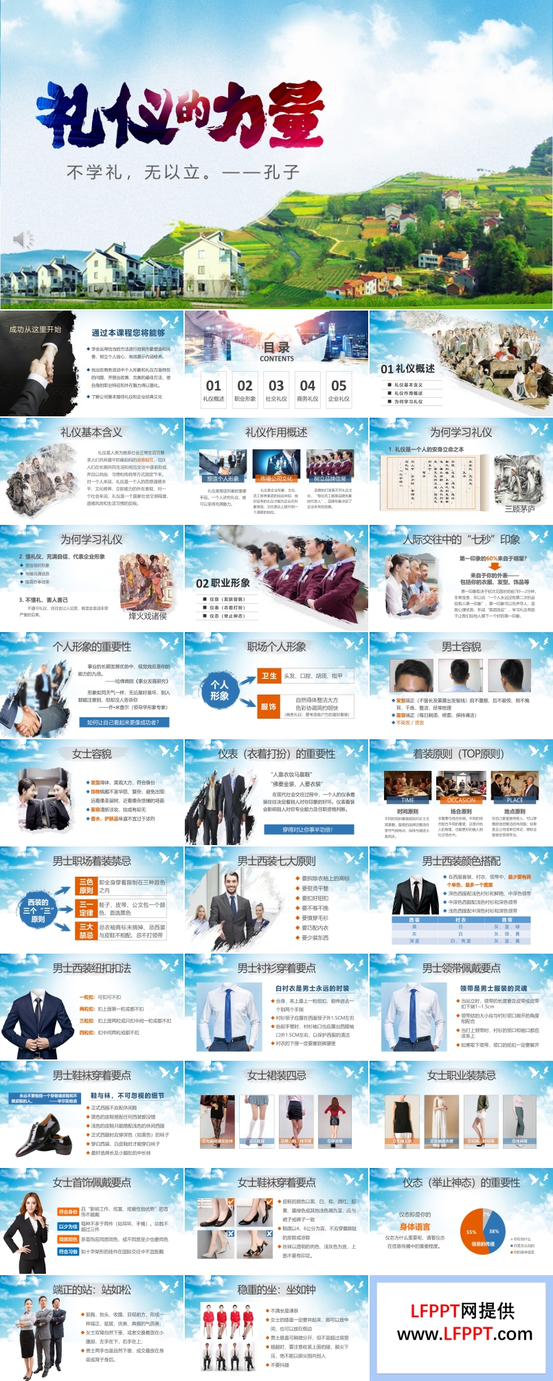商务礼仪培训PPT含讲稿