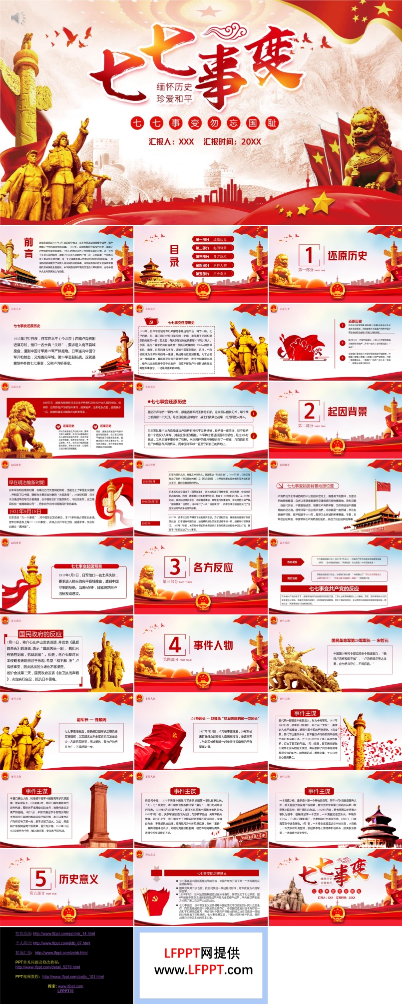 七七事变ppt课件