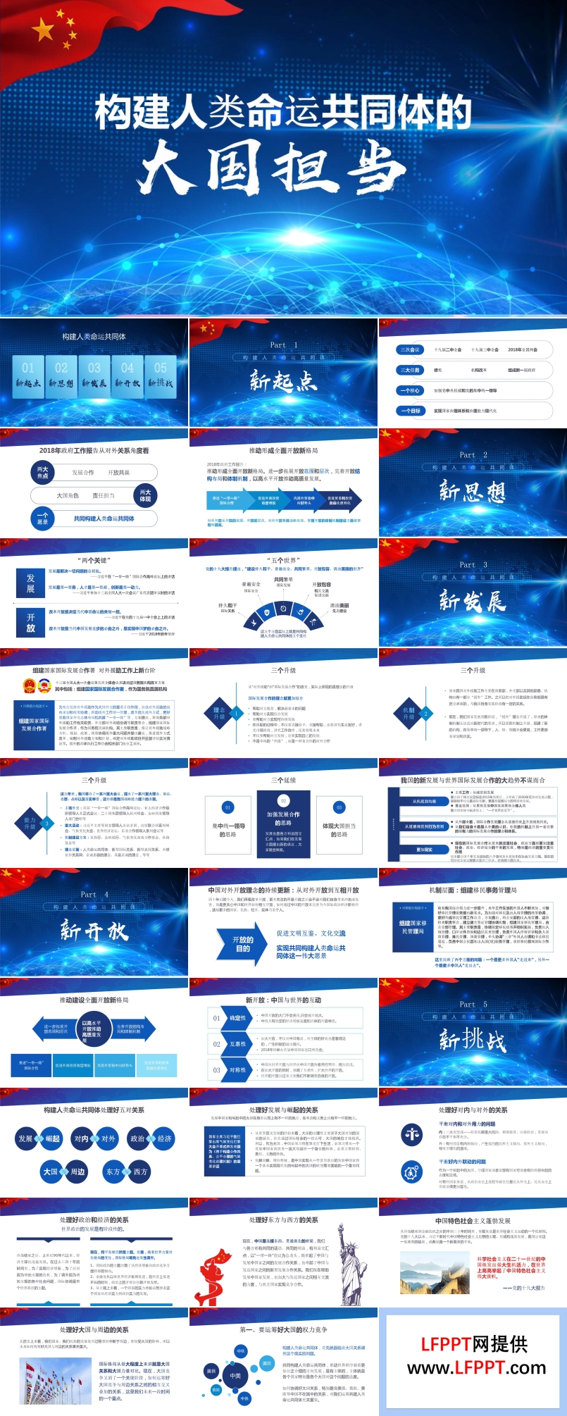 構(gòu)建人類命運(yùn)共同體的大國擔(dān)當(dāng)ppt