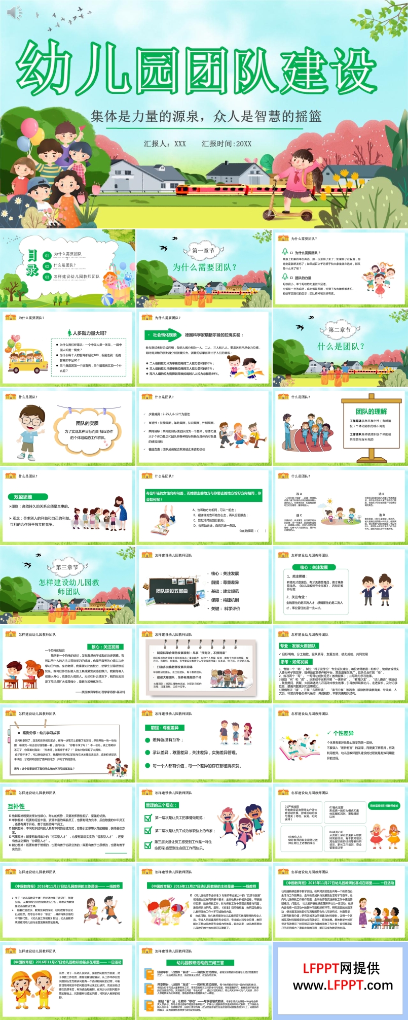 幼儿园团队建设ppt课件