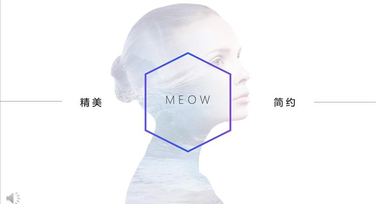 欧美极简风PPT模板