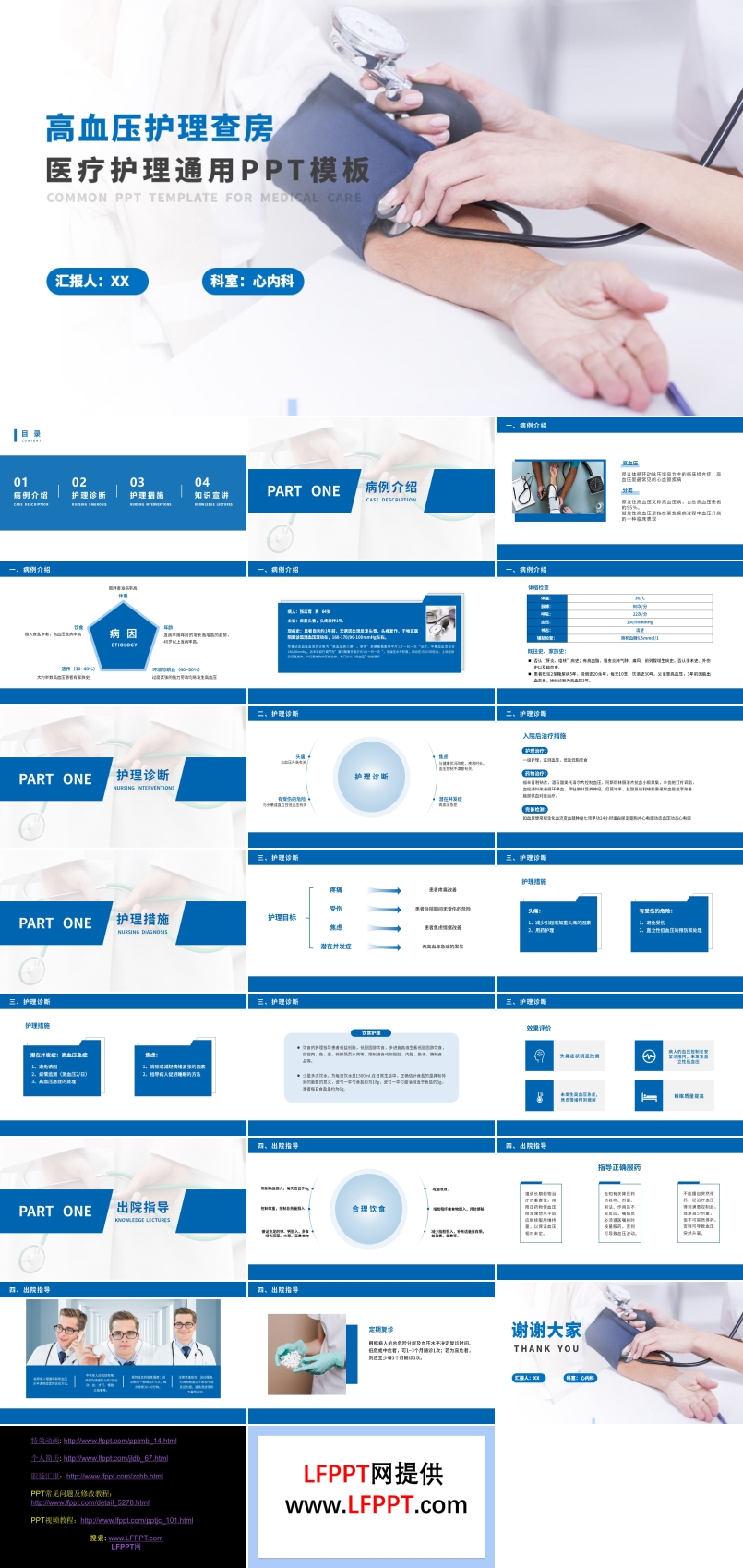 心臟內(nèi)科高血壓護理查房PPT