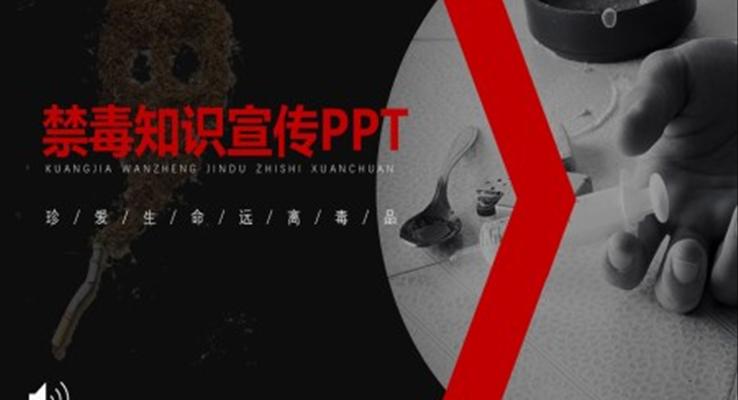 禁毒知识宣传推广PPT
