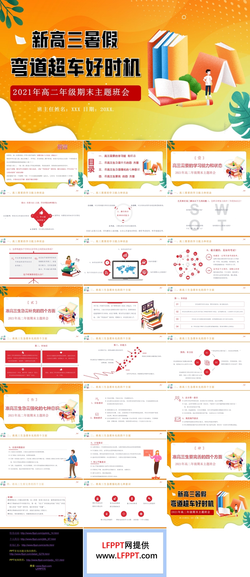 高三開(kāi)學(xué)第一課主題班會(huì)ppt