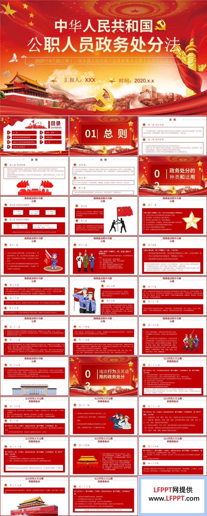 公職人員政務(wù)處分法解讀ppt