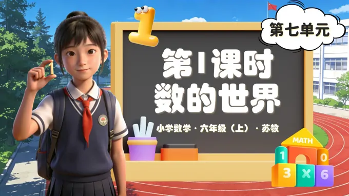 第七单元第1课时 数的世界(教学课件)六年级数学上册苏教ppt课件(教案+分层作业+学习任务单)
