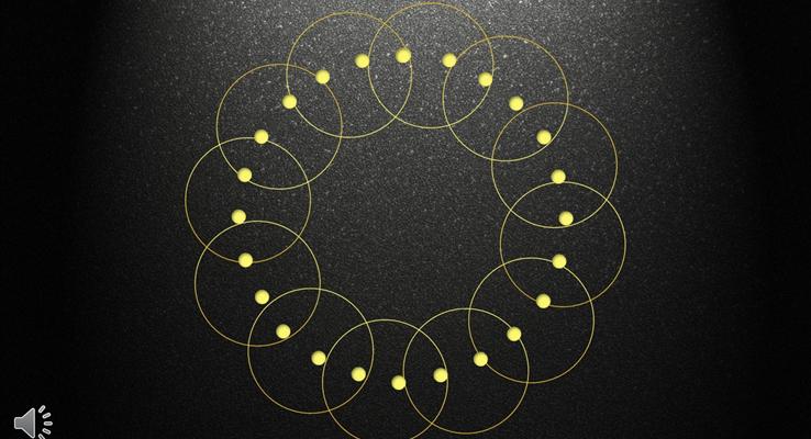 质感黑色磨砂点线动画总结汇报PPT模板