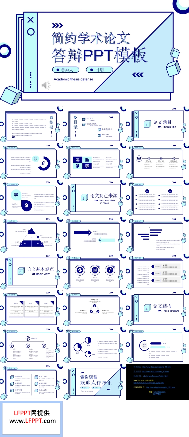 MBE風(fēng)論文答辯PPT模板