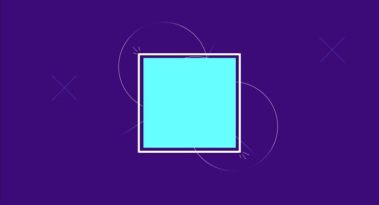 创意二维码开场PPT模板